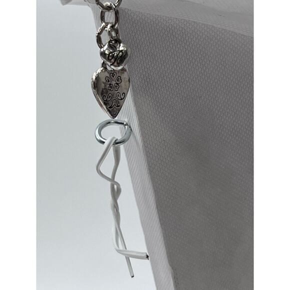 Brighton Womens Necklace Silver
Ophelia Heart Pendant Black
Leather‎ Braided - Picture 5 of 7